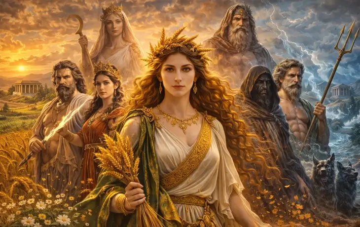 Demeter Father Demeter: Toprağın, Bereketin ve Mevsimlerin Tanrıçası
