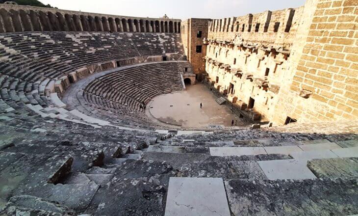 Aspendos Antik Tiyatrosu – Roma döneminin en iyi korunmuş tiyatrosu, Serik, Antalya