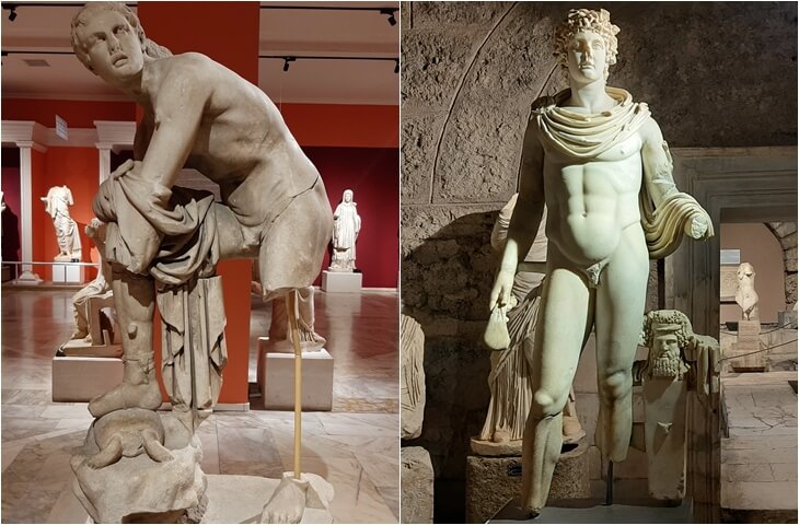 Hermes heykelleri – Yunan mitolojisinde tanrıların habercisi, gezginlerin ve tüccarların tanrısı