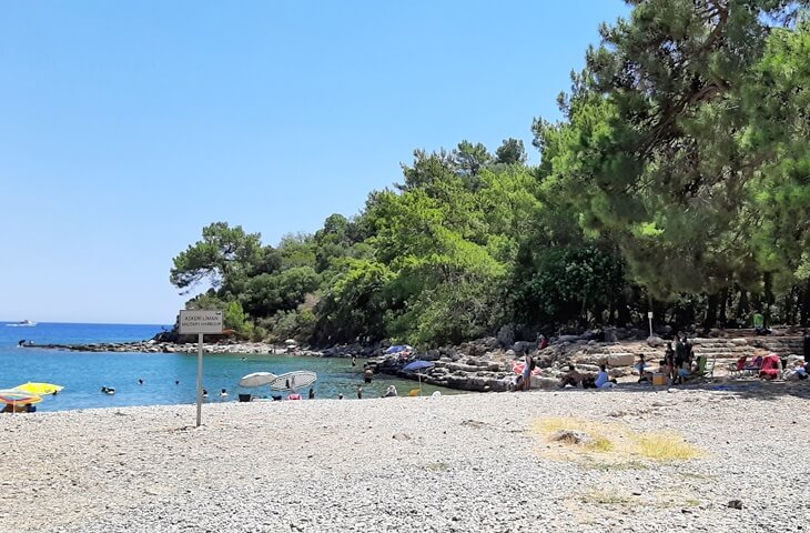 Phaselis Antik Kenti Askeri Limanı