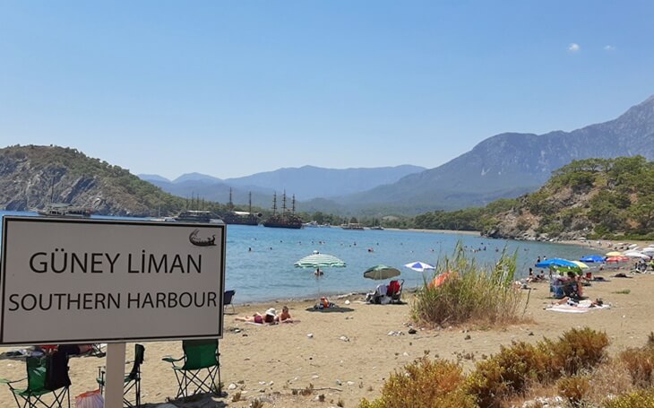 Phaselis Antik Kenti Güney Limanı