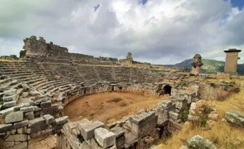 Ksanthos (Xanthos) Antik Kenti | Tarih&ccedil;e - Yapılar