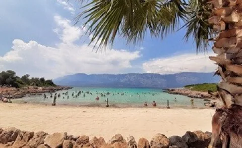 Sedir (Kleopatra) Adası | Kedrai Antik Kenti | Kumun &Ouml;zellikleri