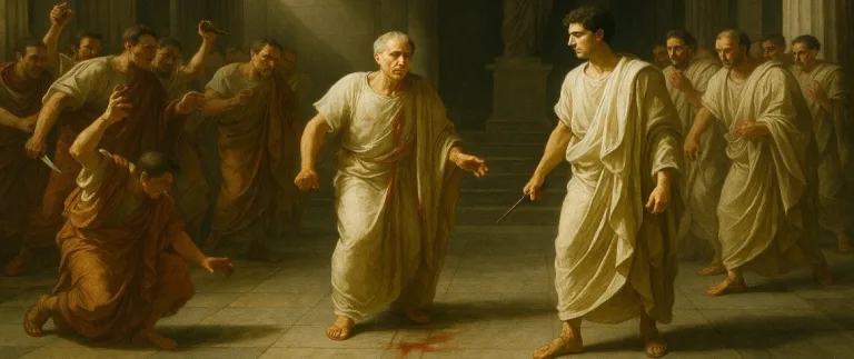 Sen de mi Brütüs? - Et Tu, Brute? Jül Sezar’ın Ölümü İhanet ve Roma’nın Kader Anı