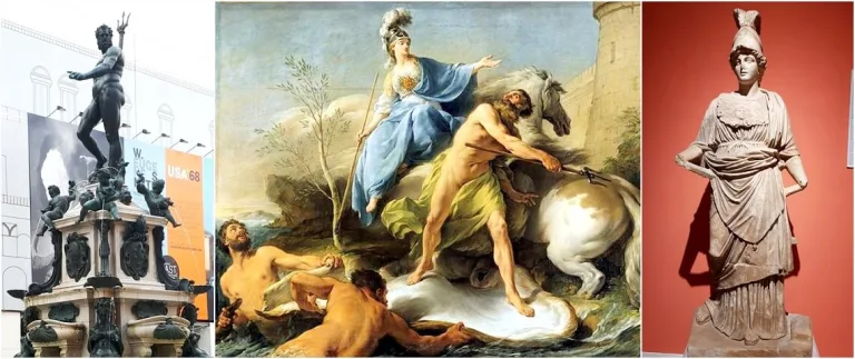 Atina Şehrinin Hikayesi Poseidon ve Athena'nın Yarışı