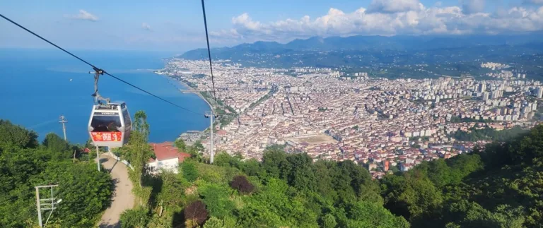 Ordu Boztepe Teleferik | Ordu’nun Seyir Terası Boztepe