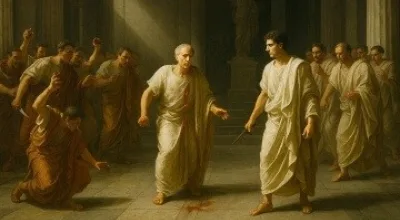 Sen de mi Brütüs? - Et Tu, Brute? Jül Sezar’ın Ölümü İhanet ve Roma’nın Kader Anı