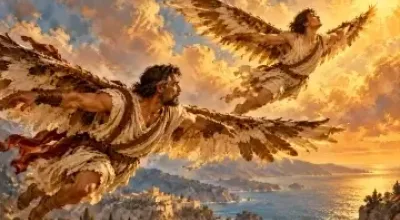 İkarus Kimdir? Daidalos’un Oğlu ve Efsanevi Uçuşu