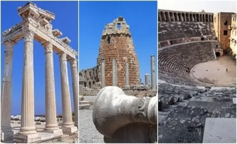 Side &ndash; Perge &ndash; Aspendos | Antalya&rsquo;nın Ayrılmaz &Uuml;&ccedil;l&uuml;s&uuml;