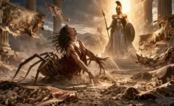 Athena ile Arakne: Kibir, Sanat ve Bir Dönüşümün Hikayesi