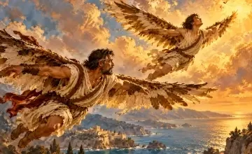 İkarus Kimdir? Daidalos’un Oğlu ve Efsanevi Uçuşu