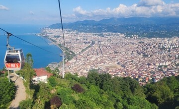 Ordu Boztepe Teleferik | Ordu’nun Seyir Terası Boztepe